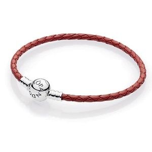 SALE! Authentic Leather PANDORA Bracelet ❤️